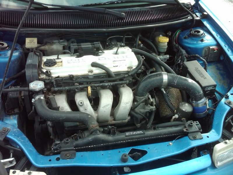 Illustration for article titled That time I painted my engine bay... (shiny engine pic reward for clicking)